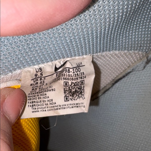 Nike Court Vision Mid Next Nature White Ocean Bliss Men’s 9.5
GUC. - Picture 6 of 6